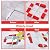 Reusable Leveling Wedges,Reusable Tile Leveling System Wedges for 1/8" Spacers,1/16" Spacers,1/32" Spacersand Tile Leveling System Kit,for Tile Leveler Installation(1000Pcs, Red)