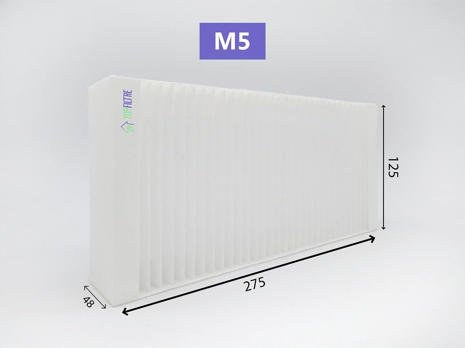 Filtro superior – Filtros M5 + G4 compatibles VMC de doble flujo UNELVENT DOMEO 210 y ecuación ATACAMA