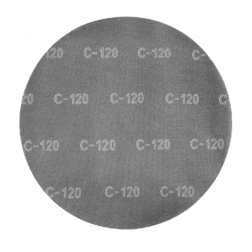 Disque de ponçage 17 pouces maille 120 carbure de silicium pour polissage de sol et parquet