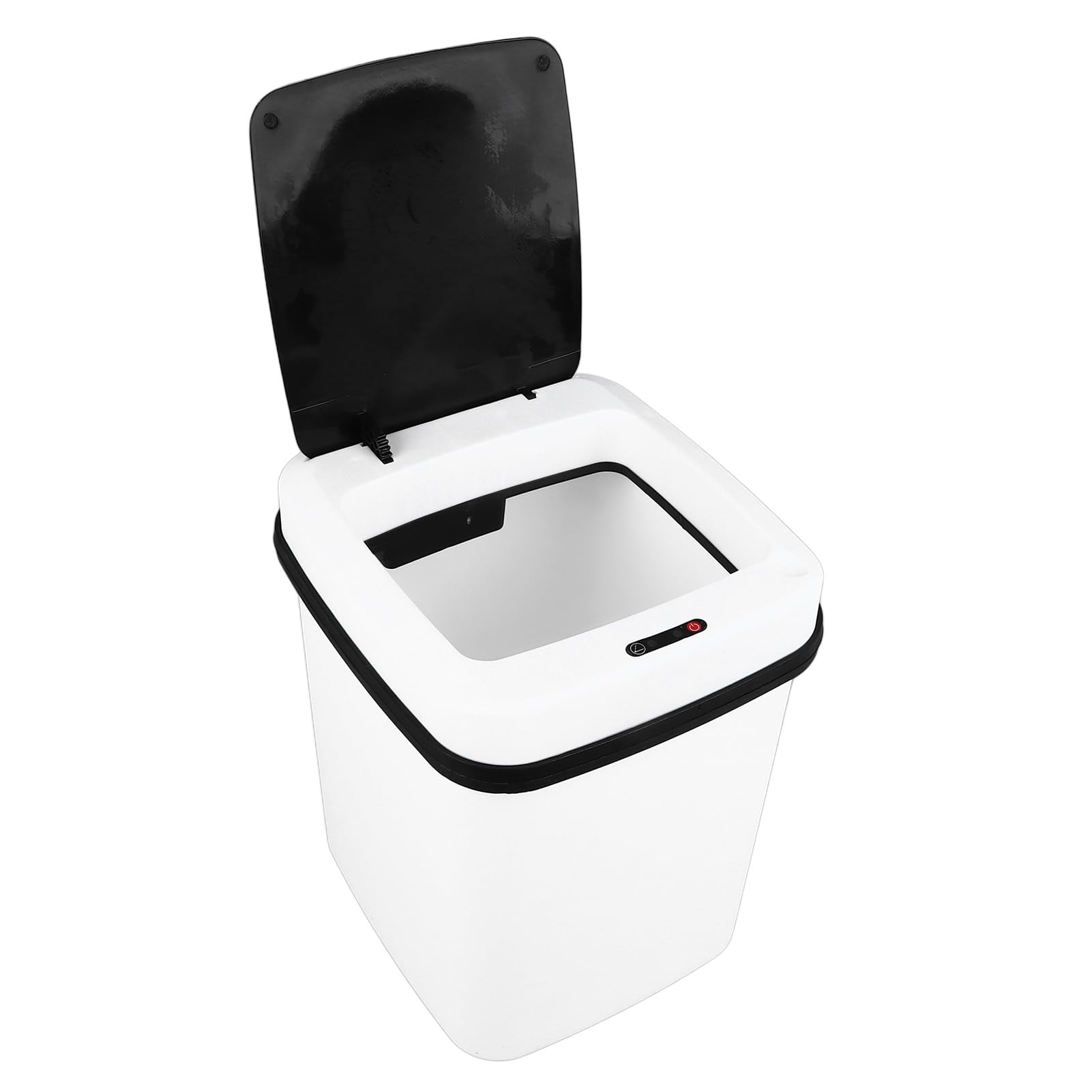 Jeanoko Bote de Basura Automático, Bote de Basura Inteligente, Gran Capacidad, Luz LED, Sensor de Movimiento Automático, Bote de Basura con Botón para Uso Doméstico