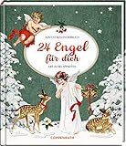  Adventskalenderbuch - 24 Engel für dich: Mit Ausklappseiten