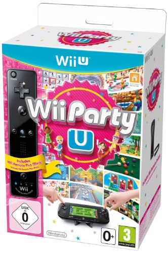 Nintendo Wii Wii Party U + Remote Plus Black