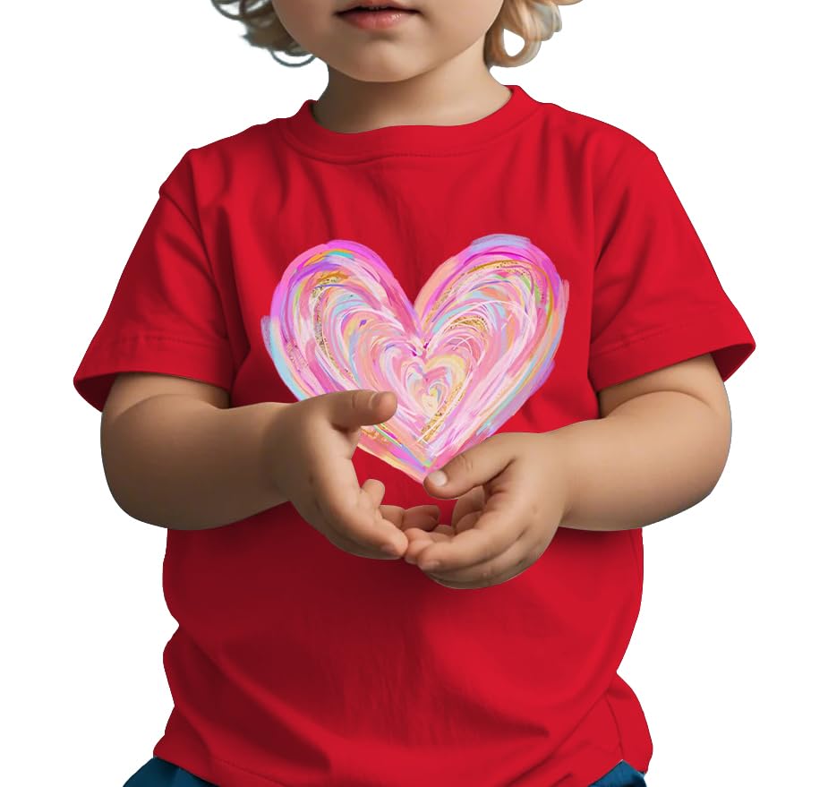 Valentines Shirts for Boys Girls Kids Toddler Funny Dinosaur Steal Hearts Tee Tops2