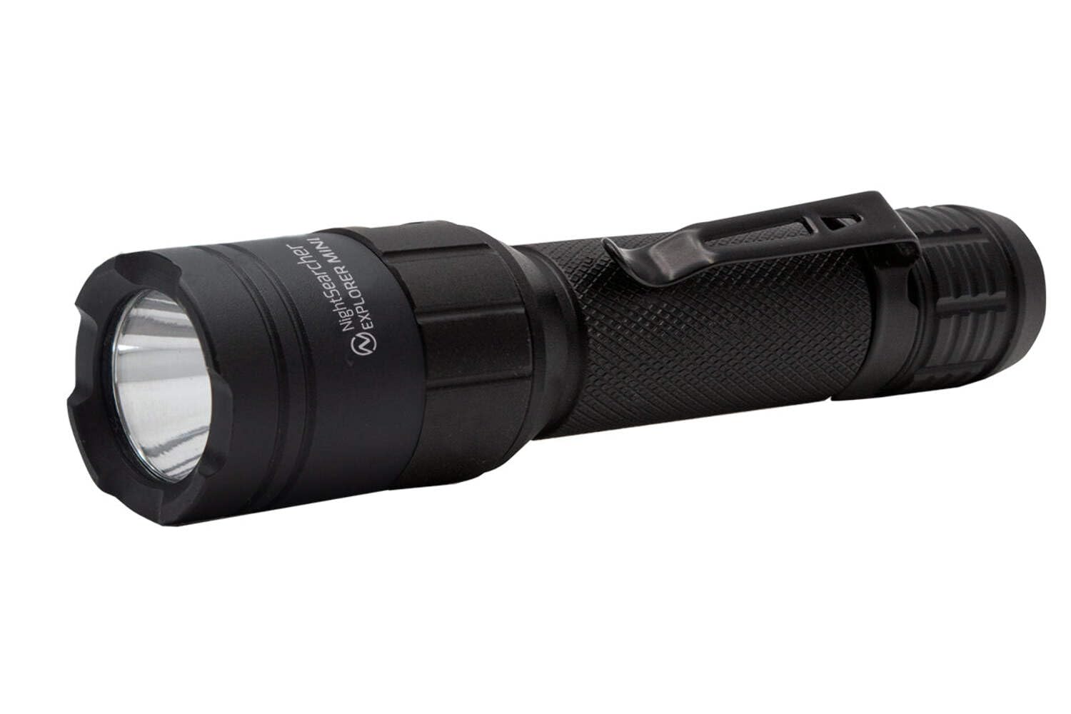 Nightsearcher Black Explorer Mini | 400 Lumens | Rechargeable