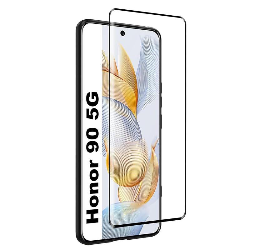 OneLike Tempered Glass 3D Ultra HD Full Coverage Anti-Scratch, Sensitive Touch Screen Protectors for Honor 90 5G - Black (B0CJMFQP28) Amazon Price History, Amazon Price Tracker