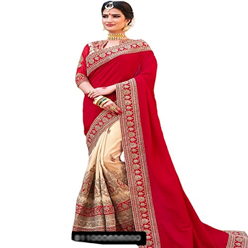 Robe de mariée sari soie rouge 9103, la solution pour trouver une tenue traditionnelle ajustée