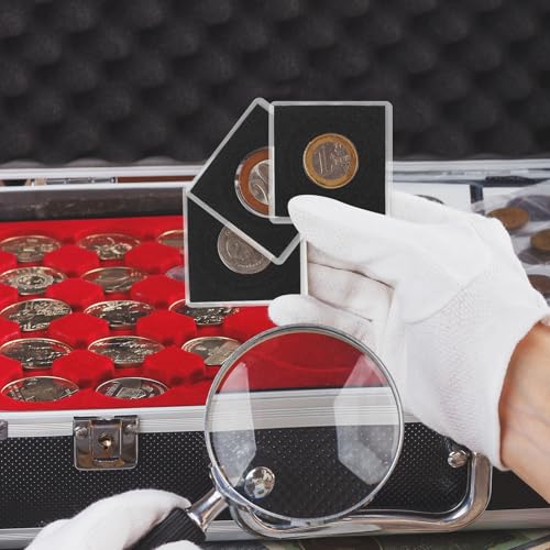 20 Pzs Porta Monedas Ajustables de Plástico Transparente miniatura 5