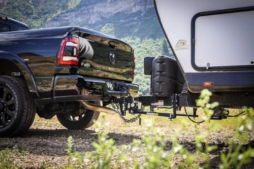 Weigh Safe True Tow Middleweight - Weight Distribution Hitch - Ball Mount Hitch with Anti-Sway Technology - 4\" Drop Hitch, 2\" Shank & 8,500-lb Towing Capacity