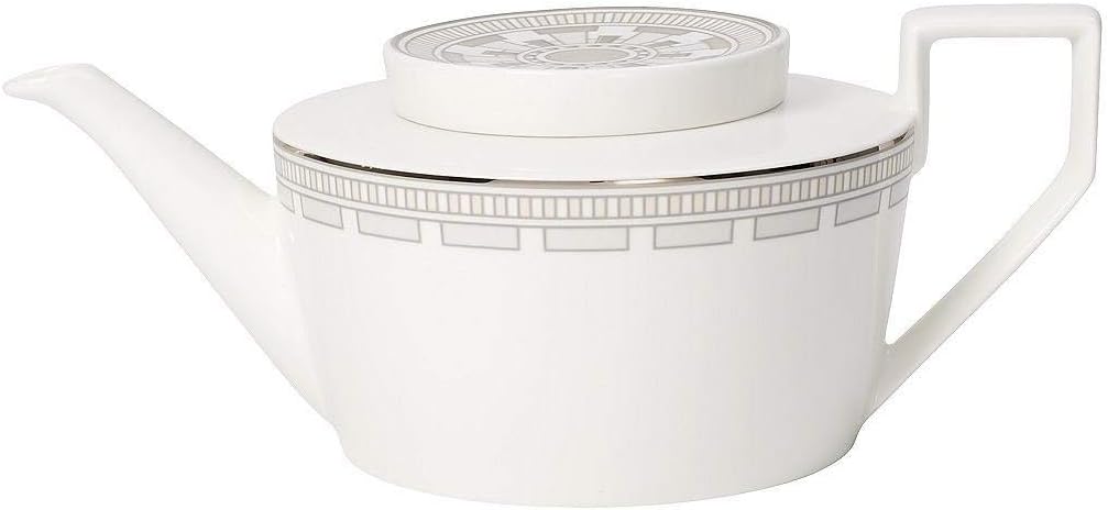 Teiera Villeroy &amp; Boch Royal Per Una Persona | Porcellana Premium Bone, 400 Ml, Bianca, Made In Germany