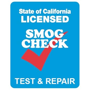 STOPSignsAndMore - SMOG Check Test and Repair Sign - 24x30 - Non-Reflective | Rust Free Aluminum - Single-Faced