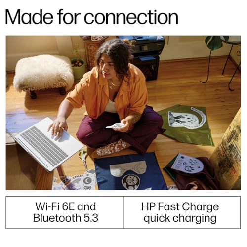 Image of HP Touchscreen Laptop • Intel Core i3-1215 • 2026 Edition • 15.6 IPS Display • 16GB DDR4 • 512GB PCIe SSD • Copilot AI • Wi-Fi 6 • Numeric Keypad • Windows 11 • for Business & Student • w /o Mouse