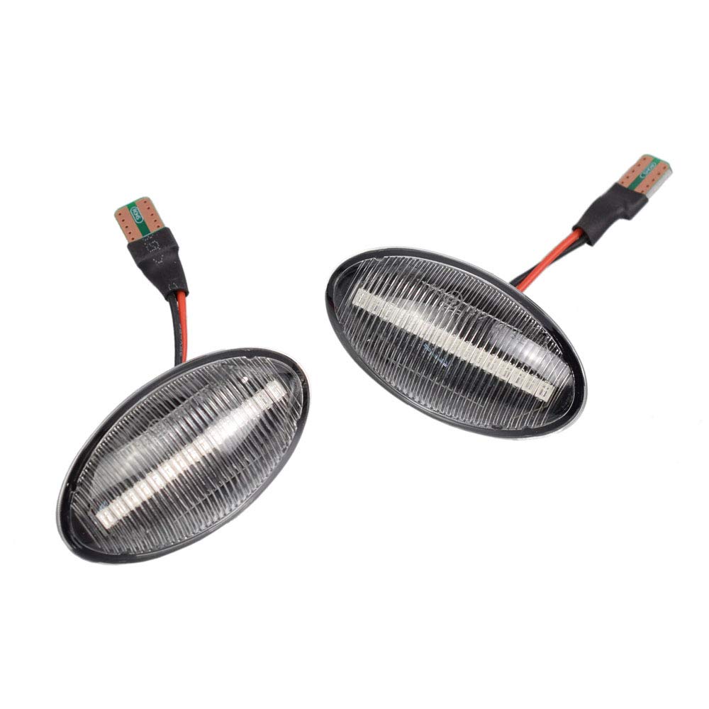 Coppia Di Frecce Laterali A LED Sequentiali Per Mini Cooper R50 R52 R53 (2002-2008) – Plug And Play, Gialle
