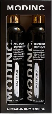 MODINC Australian Baby Sensitive Body Wash and Body Lotion Gift Set