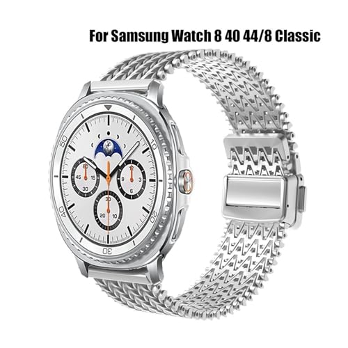 Bracelet business haut de gamme pour Galaxy Watch 8 44mm en acier - 3