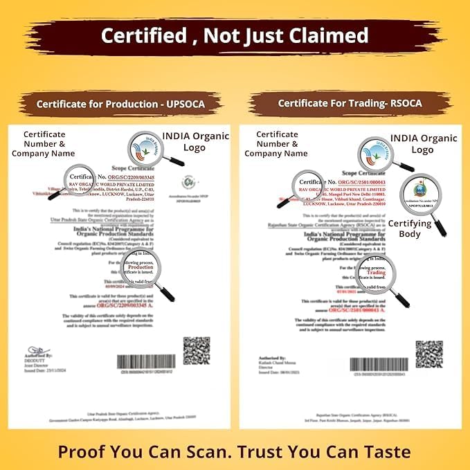 Image of Rav Organic Sabut Masoor Dal 1 kg | Whole Lentils | Protein Rich | Unpolished | Gluten Free | Chemical Free Certified Organic Dal