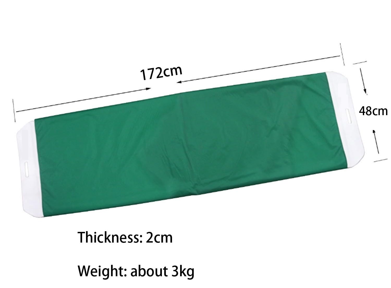 Tabla De Transferencia De Enfermería Para Transferencias Fáciles,Dispositivo De Asistencia Deslizante Para Pacientes Mayores Discapacitados,Ancianos Traslado Postoperatorio,Plegable,172×48Cm A