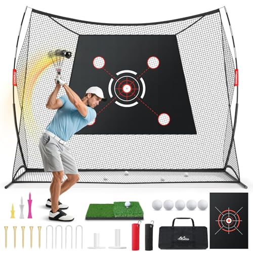 MoKo Golf Net 10x7ft with 2 Targets