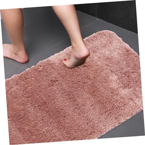 Tapis de bain microfibres absorbant et antidérapant pour toilette