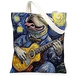 Dimensioni perfette: la borsa misura 33 x 38,1 cm (esclusa la dimensione del manico), sia che tu stia viaggiando, andando in spiaggia, lavorando, facendo shopping, facendo esercizio, uscendo per il tempo libero o per riporre la spesa, questa borsa di tela riutilizzabile può soddisfare le tue esigenze.