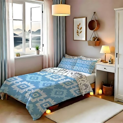 �N�C�[�� �z�c�J�o�[ 3�_�Z�b�g 210x210cm ���o�[�V�u�� ���ʎg�� �􉽕� �{�w�~�A�� �}�C�N���t�@�C�o�[ ���J�o�[43x63cm2���t