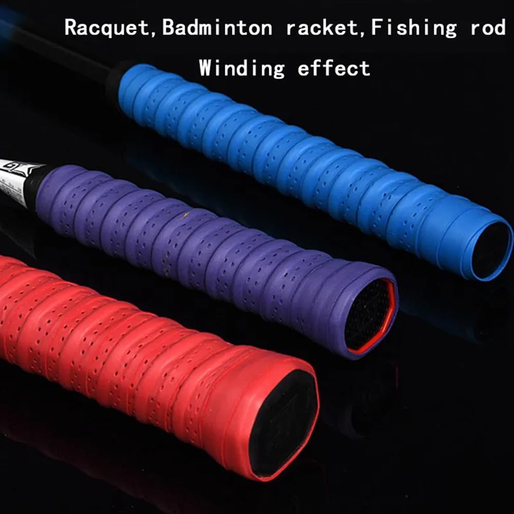 TASSFROO 6er-Set Griffbänder - Anti-Rutsch Overgrip Für Tennis & Badminton