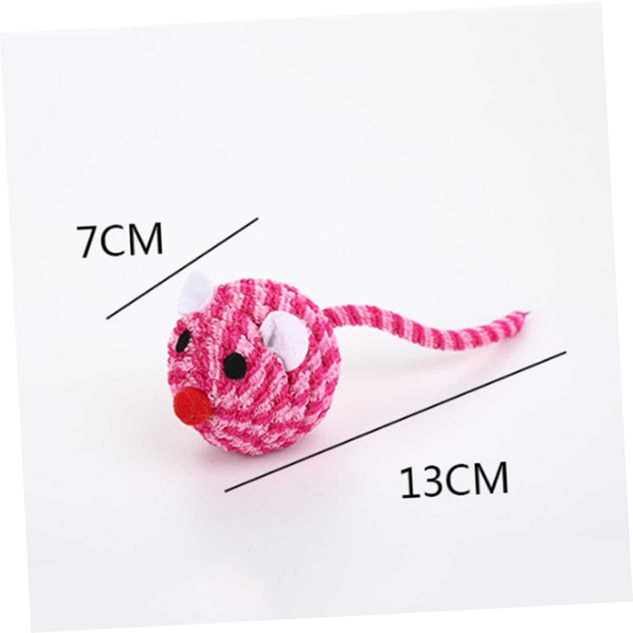Kisangel 15 Piezas Juguetes para Gatos y Ratones Divertido Gato de Juguete Juguetes de Colores Cuerda Elastica Juguete para atrapar Gatos Juguete para Gatos Gato Mascota ratón Gato