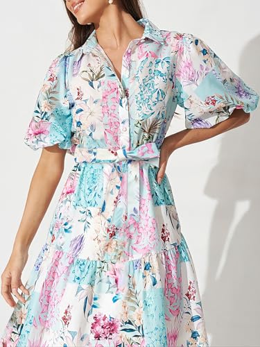 Image of Sissyaki Women's Floral Maxi Dress 2026 Summer Spring Wedding Guest Dress