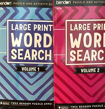 Toy BENDON Large Print Search Digest Size VOL.1-2 Book