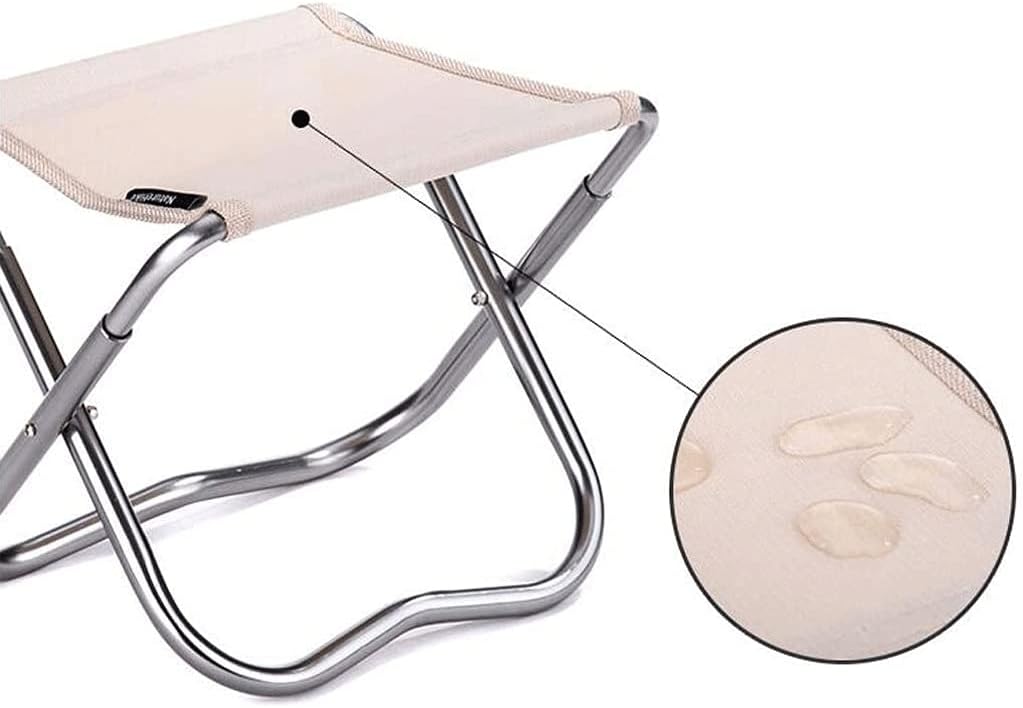 Camping Stool Fold Mini Camp Stool, Lightweight Camping Stool, Portable Folding Camp Chair, Foldable Outdoor Chairs for Travel, Camping