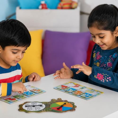 Image of Orchard Toys Dirty Dinos Counting Game for Kids | Colour & Counting Educational Board Game | Kids Learning Games | Teachers Tested Board Game | Number Learning Games | Age 3 to 6 Years