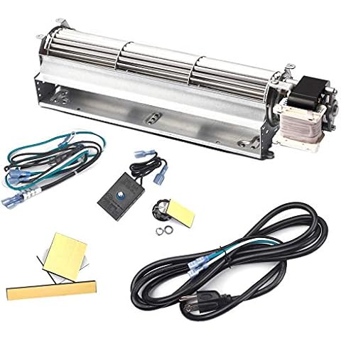 GA3750 GA3700 GA3750A GA3650 GA3650TB Fireplace Blower Kit for Desa BK BKT, FMI， Vanguard, Comfort Glow, Comfort Flame Fireplaces, Fireplace Blower Fan Kit for Desa Tech CHDV32NR Comfort Glow CHDV32NR Cover