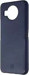 Incipio Capa de camada dupla da série Duo para Nokia 8 V 5G UW (azul)