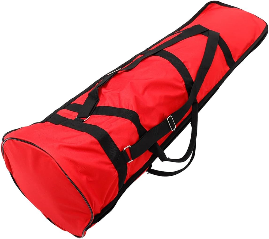 SECFOU Waterproof Oxford Cloth Trombone Carry Bag for Tenor Trombone Thickened Portable with Organizer for Travel and Music Accessories