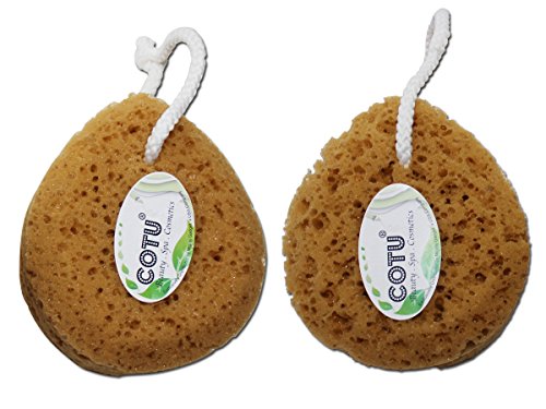 Twin Pack of COTU (R) Ultimate Lather Bath Sponge - 5.75" L x 4.75" W