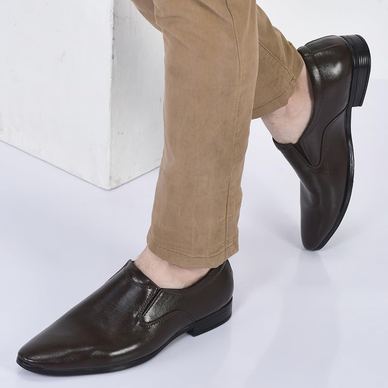 Image of FAUSTO Men Formal Pull-On Shoes
