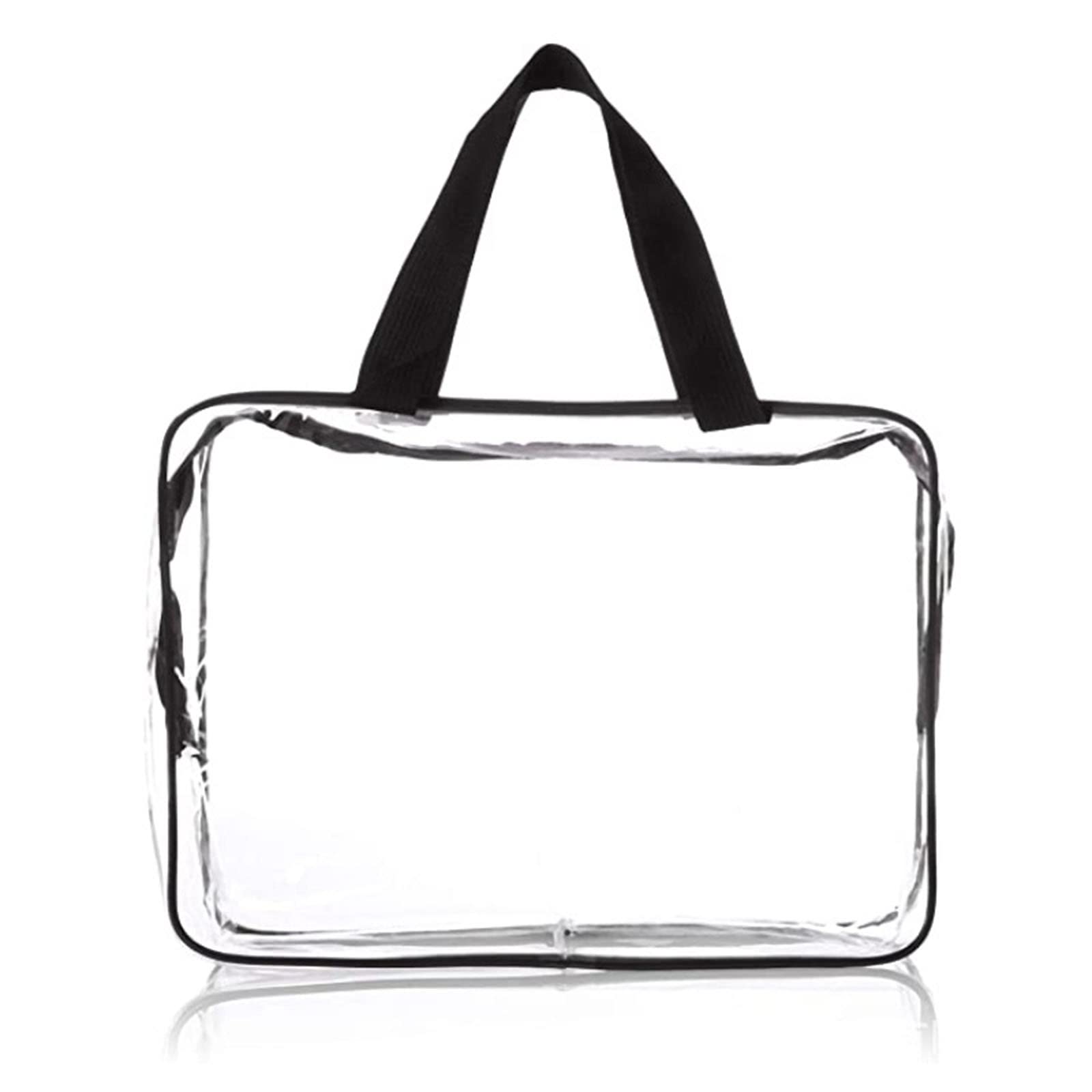 Clear Toiletry Bags, 2 Pcs Large Storage Makeup Bags Waterproof Transparent Cosmetic Gags for Travel — view 4