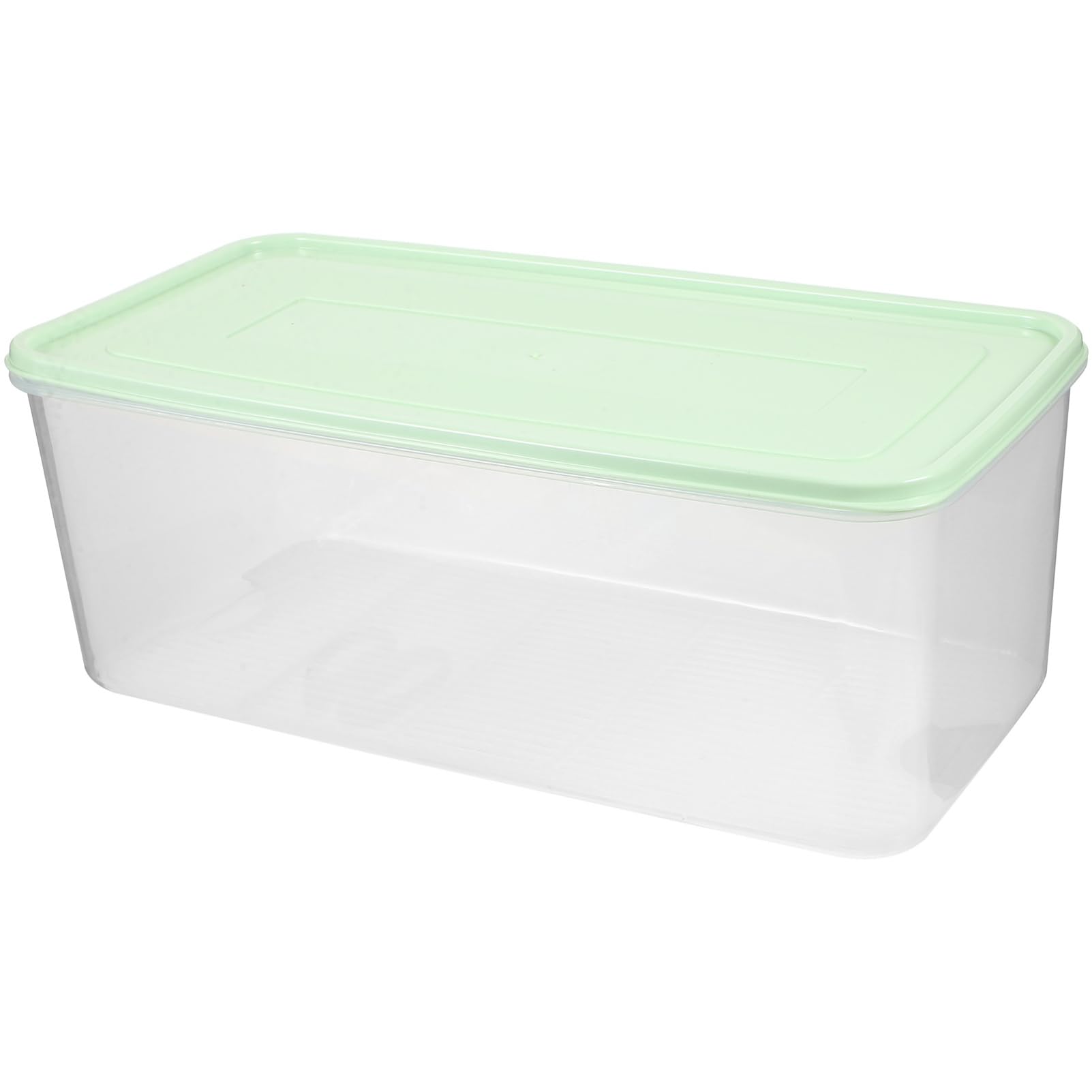 MAGICLULU Crisper Simple Fruit Vegetables Storage Crisper Pp Material Large Size with Drainer Storage Random Color(5 pack)