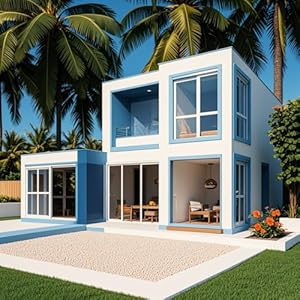 Generic Luxe Tiny Home Dubbele Verdieping Opvouwbare Draagbare Prefab Ruimte Tiny House om te wonen in goed uitgeruste badkamer en keuken Modulaire Huizen Container Home Mobile House met Slaapkamers