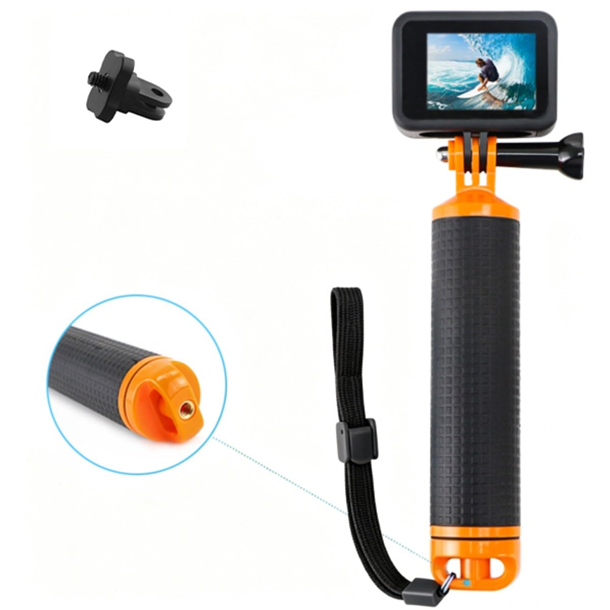 MOJOGEAR MG-139 Tauchset für Go Pro Hero 13 50m Schwarz