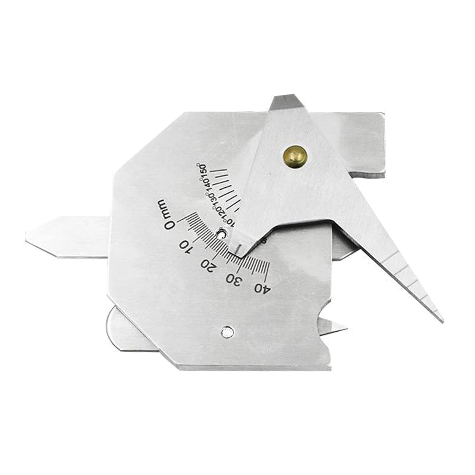 JAGTRADE Height Gauge Professional Welding Gauge Weld Bead Height Welding Seam for Metric Stainless Steel for Gauge Measurement Tool D