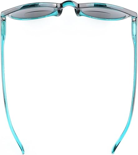 Miniatura 5 de Eyekepper Gafas de sol bifocales redondas con bisagras de resorte estilo agujero clave lectura bajo el sol lectores de lentes tintadas