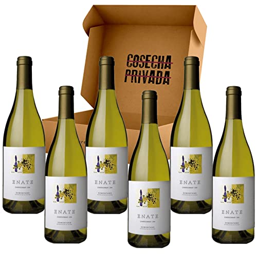 Enate 234 Chardonnay - Envío 24 H - Caja de 6 Botellas - Vino Blanco Somontano- Seleccionado y enviado por Cosecha Privada