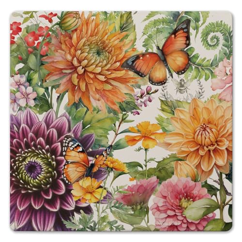 Thirstystone Botanica Decorative Heat Tolerant Stone Trivet with Non-Skid Cork