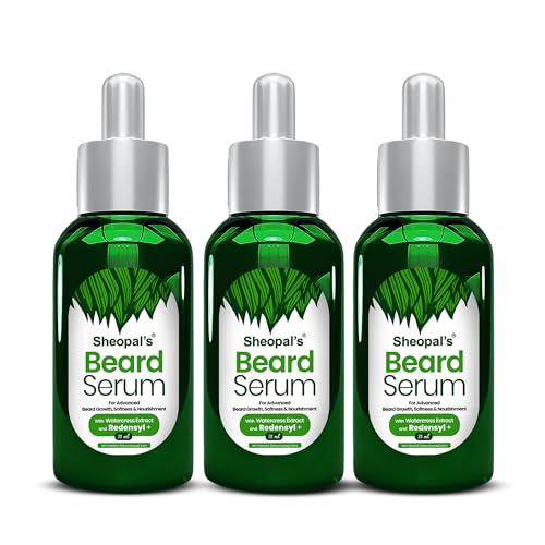 Image of Sheopal's Beard Growth Serum, with 3X Redensyl, India First Choice Brand For Beard Growth & Longer Beard - Beard Serum - 105ml