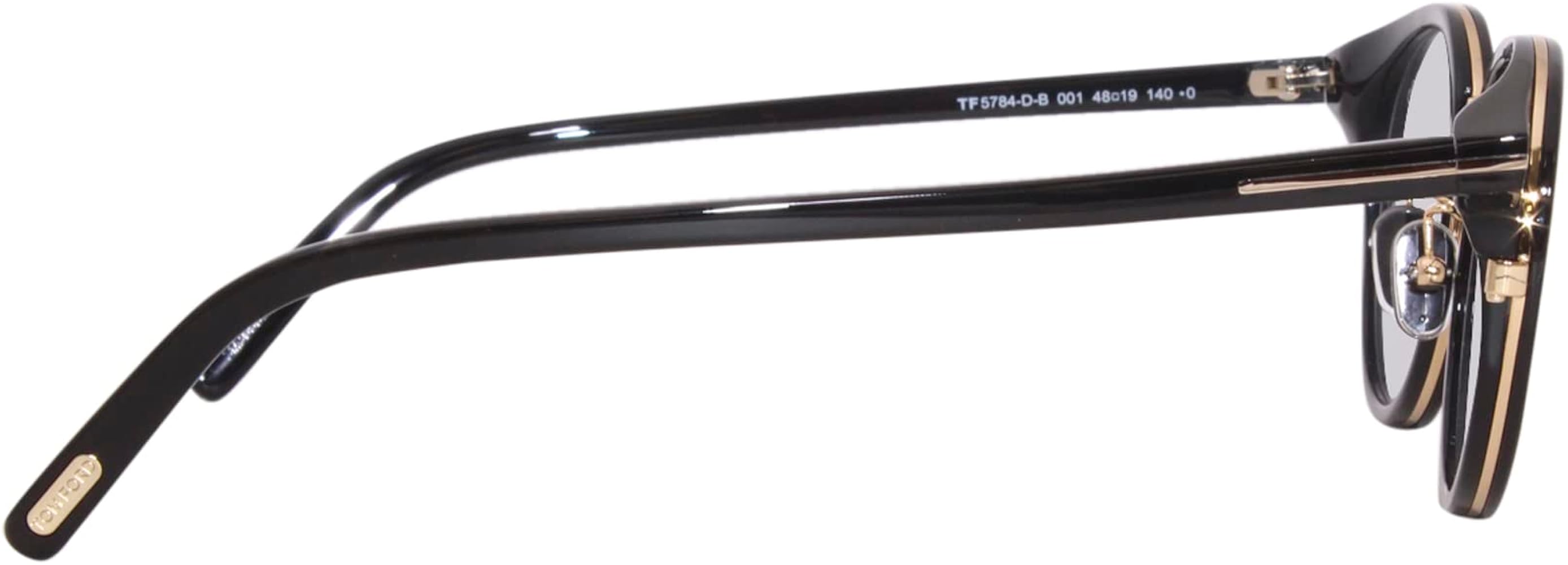 Amazon.co.jp: [トムフォード] ブルーライトカット メガネ ft5784-d-b