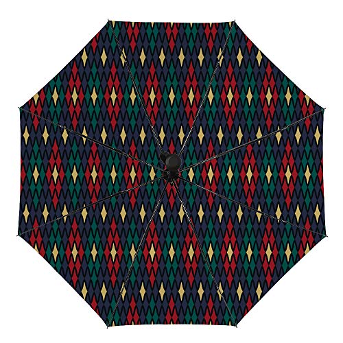 Parapluie pliable en vinyle haut de gamme imprimé floral unique