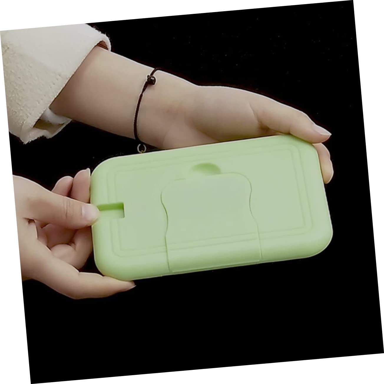 Kisangel Portable Wipes Warmer Baby Wipes Holder Abs Material Baby -efficient Tissue Dispenser