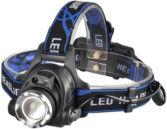 Hard Hat Headlight Special Fixed Overhead Work Light Rechargeable Waterproof Miner's Lamp Strong Light Charging Zoom