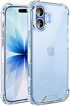 Melomon Case for iPhone 17 (6.3-inch), Clear 17 Case Soft Fit Anti-Scratch Shockproof Airbag Drop Protection Phone Bumper Cover for iPhone 17 - Clear