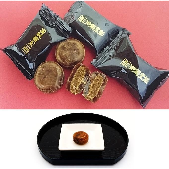 Amazon.co.jp: 生沖縄黒飴1㎏ お徳用3袋セット 松屋製菓 キャンディ 